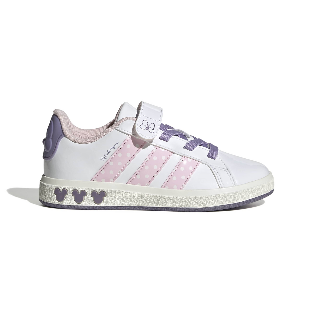 Tenis Adidas Grand Court Minnie Niña Blanco Casual Infantil T16-22, foto 1 de 10