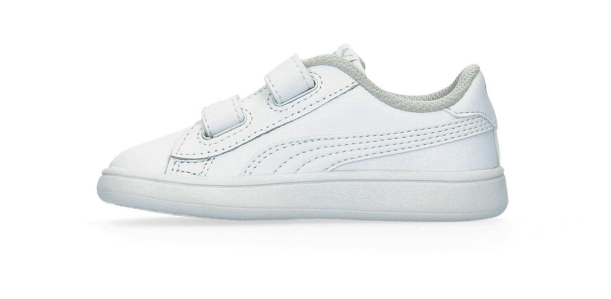 Tenis Puma Smash V2 Blanco Para Niño [pum394], foto 3 de 10
