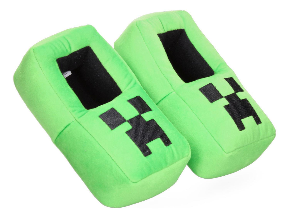 Pantuflas Minecraft Verde Para Niño [mif9], foto 3 de 8