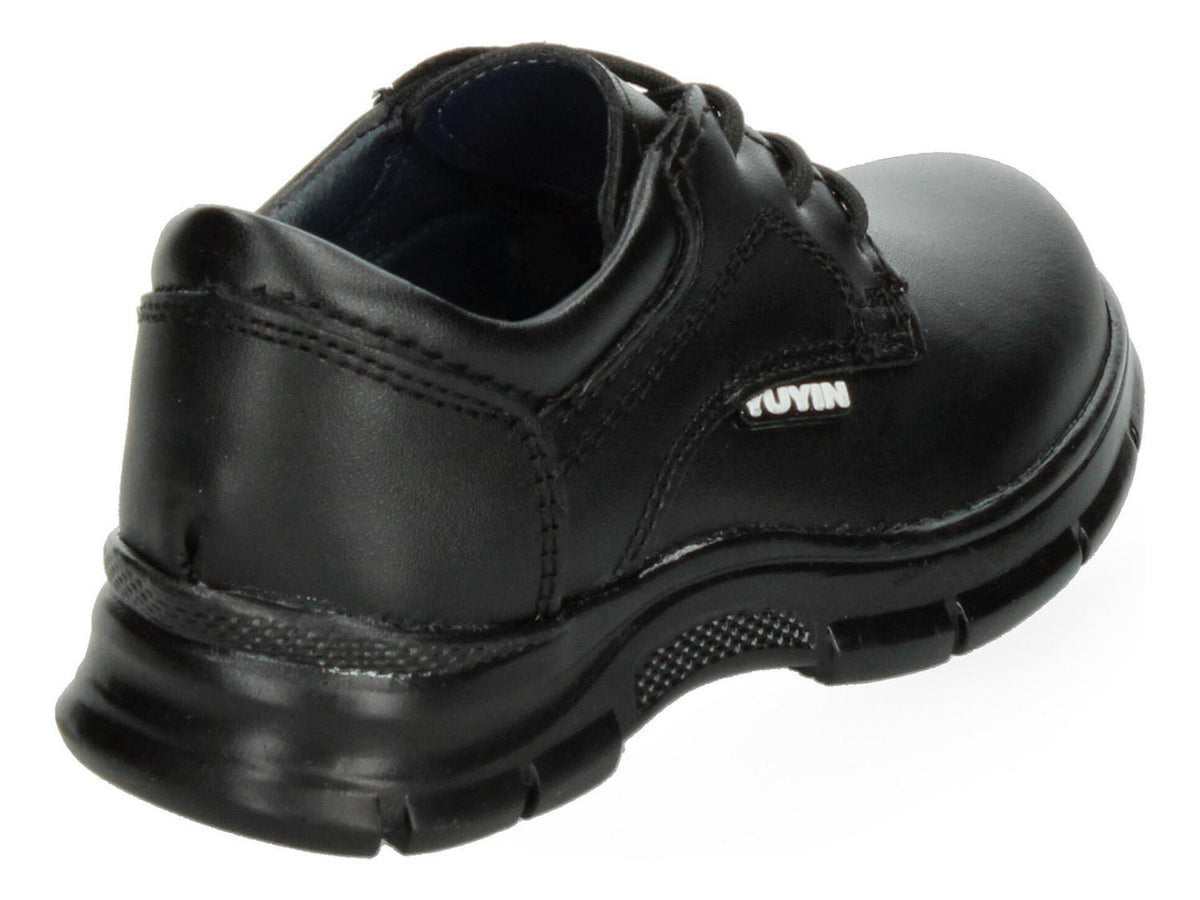 Zapato Escolar Yuyin Negro Para Niño [yuy458], foto 5 de 8