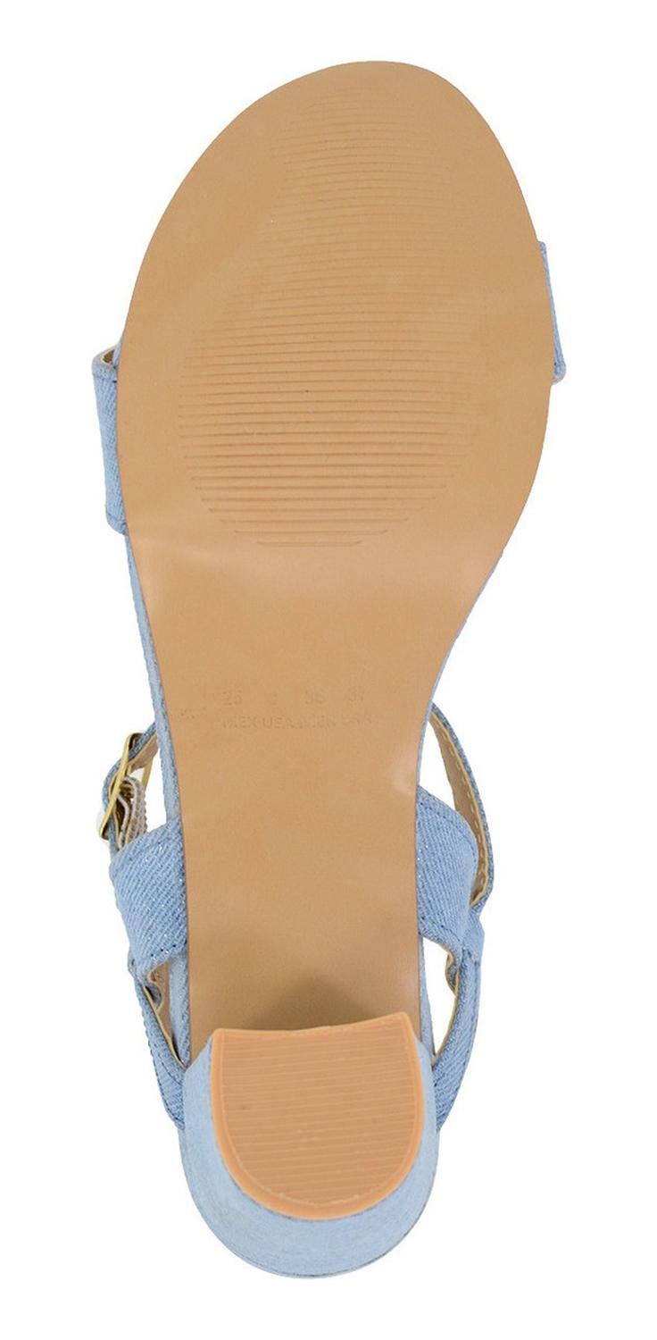 Sandalias Instinto Para Mujer 7216 Azul [ins83], foto 7 de 7