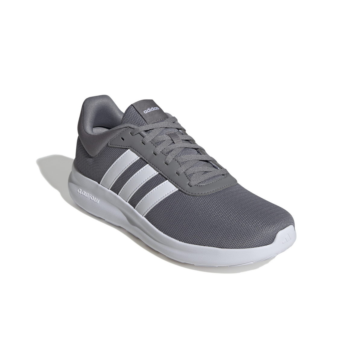 Tenis Adidas Lite Racer 4.0 Hombre Gris Deportivo Caballero, foto 2 de 10