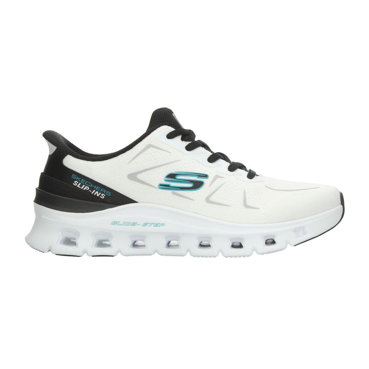 Tenis Skechers Glide-Step Hombre Blanco Deportivo Para Caballero