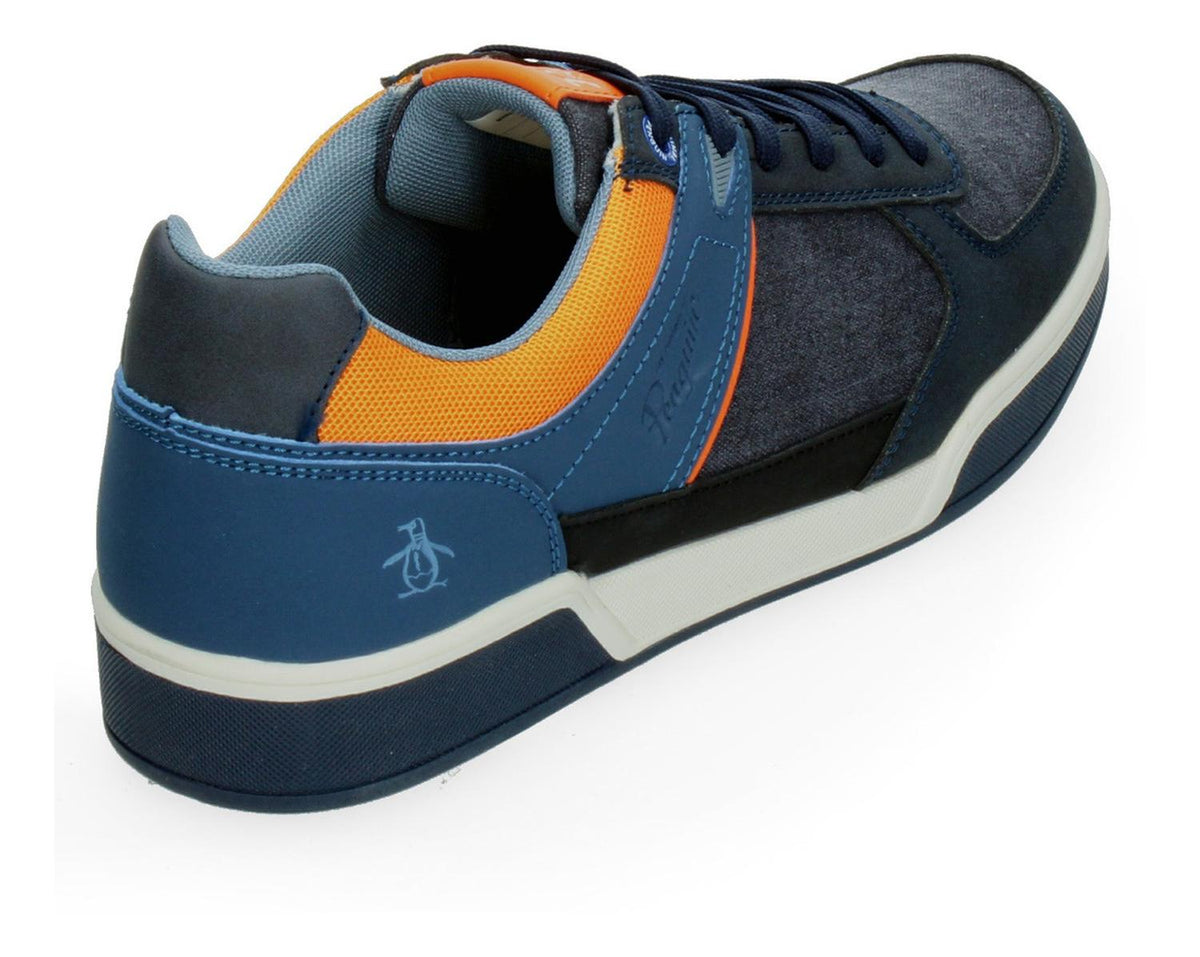 Tenis Penguin Para Hombre Op100198m Azul Marino [pen10], foto 4 de 10