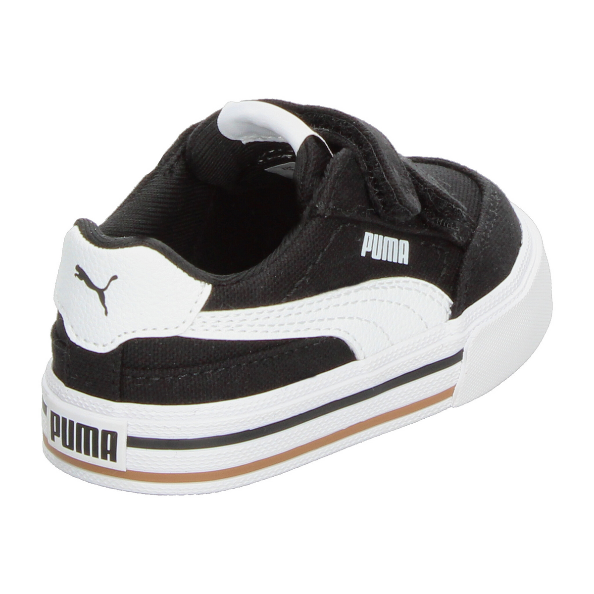 Tenis Puma Court Classic Vulc Negro para Niño [PUM1123], foto 3 de 10