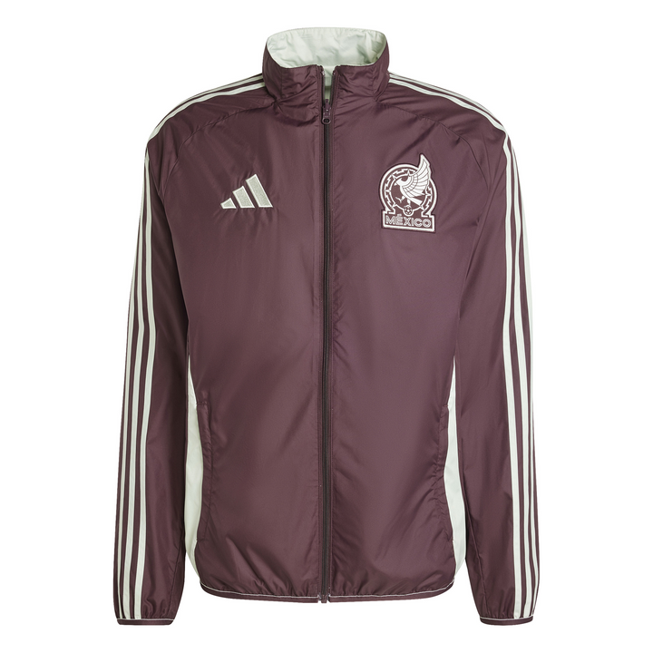 Chamarra Adidas Blanco Guinda Deportivo Unisex