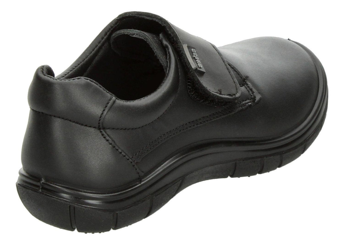 Zapato Escolar Coqueta Negro Velcro Para Niño T18-21, foto 3 de 10