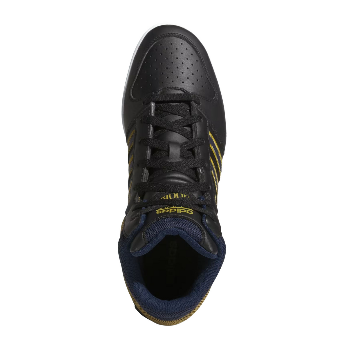 Tenis Adidas Hoops Mid Classic Hombre Negro Casual Botín Caballero, foto 7 de 10