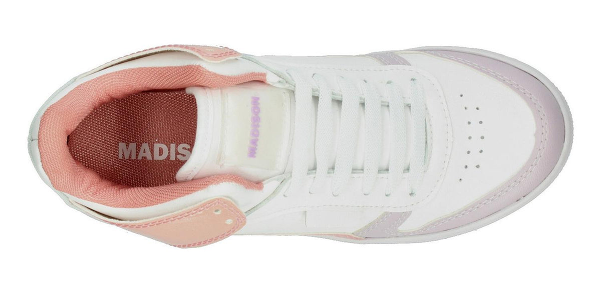 Tenis Bota Con Plataforma Blanco Para Mujer [mad19], foto 9 de 10