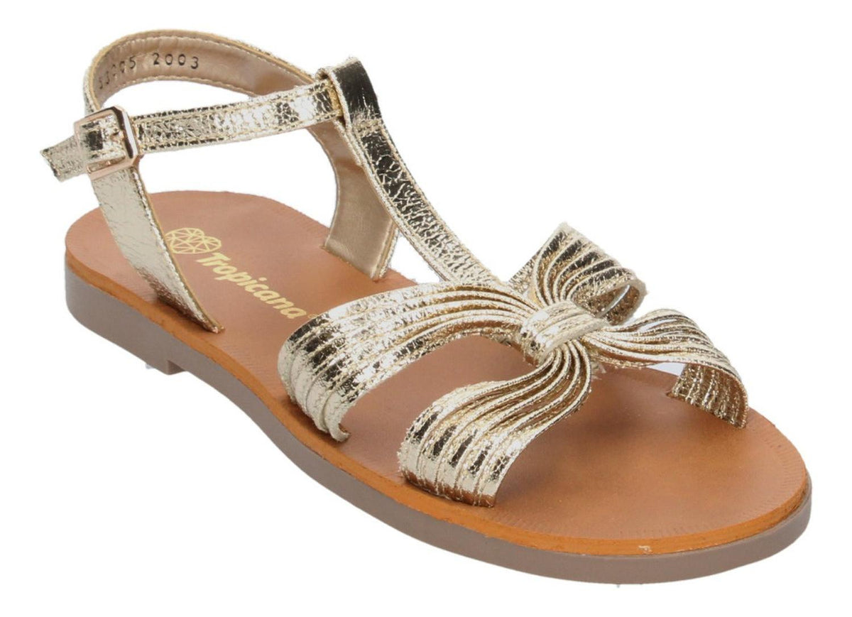 Sandalia Tropicana Para Niña 53005 Amarillo [tro970], foto 4 de 10