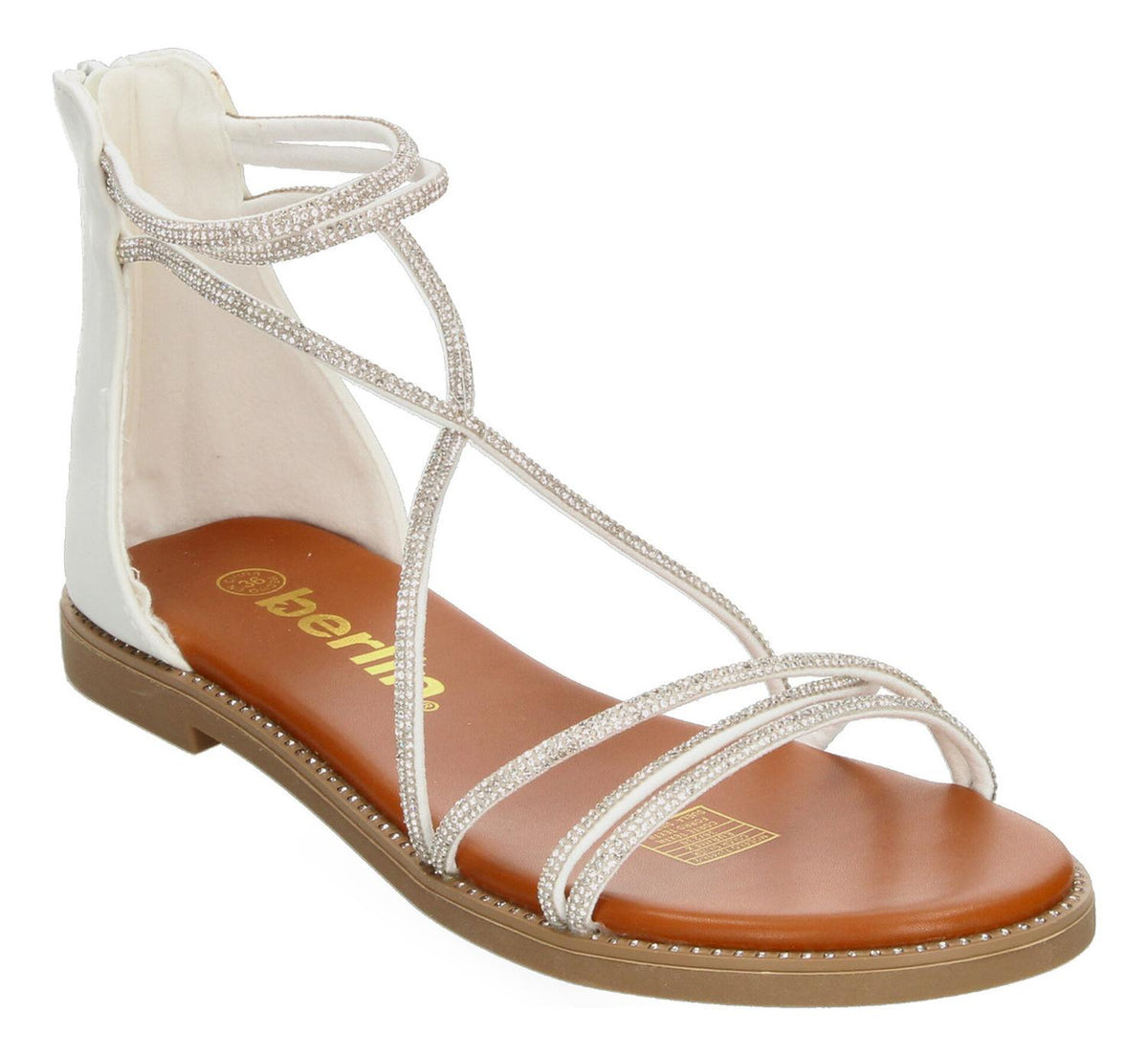 Sandalias Berlin Blanco Para Mujer [bli109], foto 4 de 10