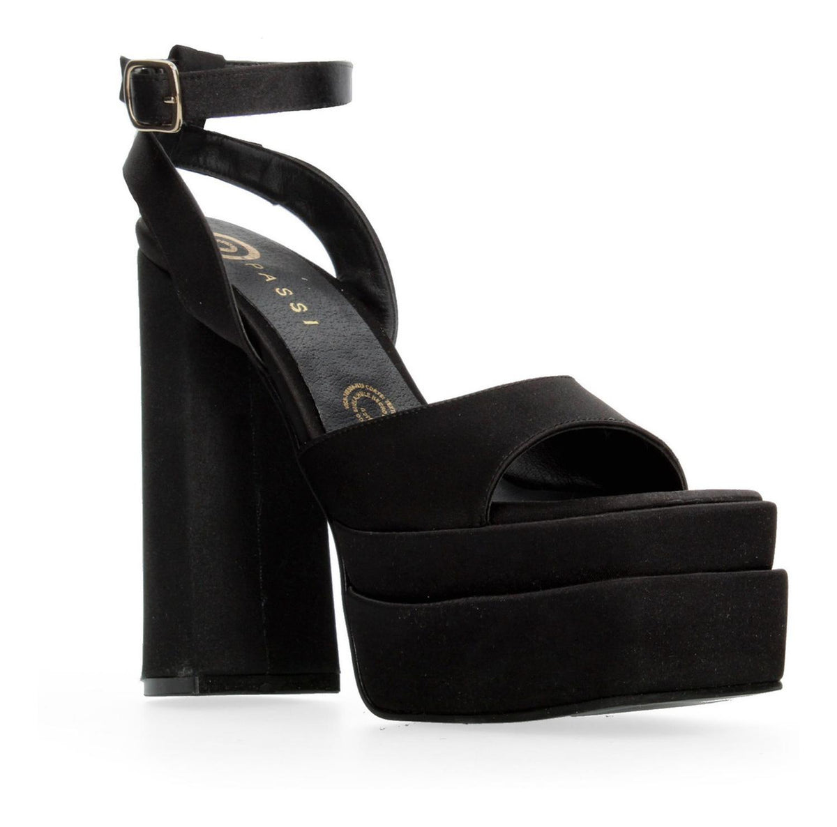 Sandalias De Fiesta Passi Negro Para Mujer [pas7], foto 11 de 11