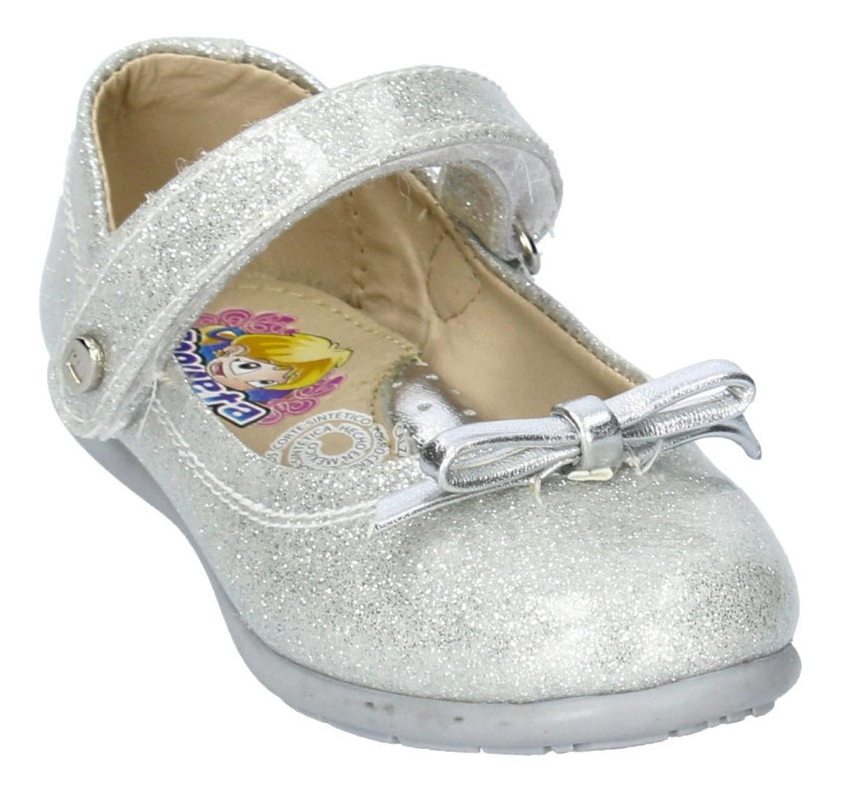 Balerina Flat Coqueta Para Niña 188402-z Blanco [cta870], foto 3 de 6