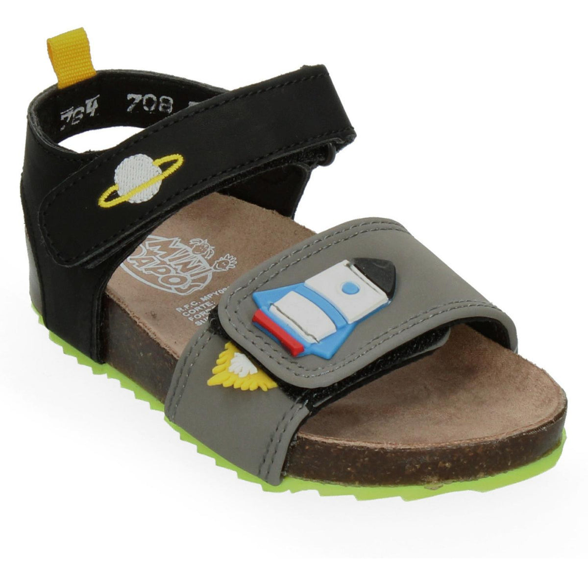 Sandalias Minipapos Para Niño 784 Negro [mnp257], foto 5 de 10