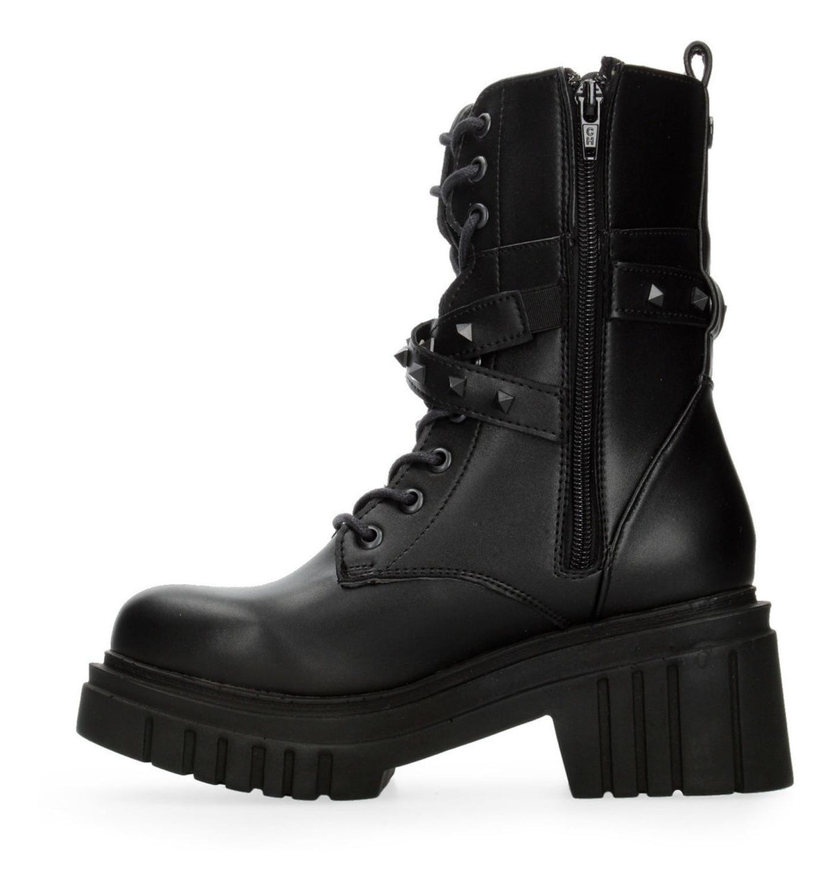 Bota Efe Plataforma Chunky Negro Para Mujer [efe1028], foto 4 de 11