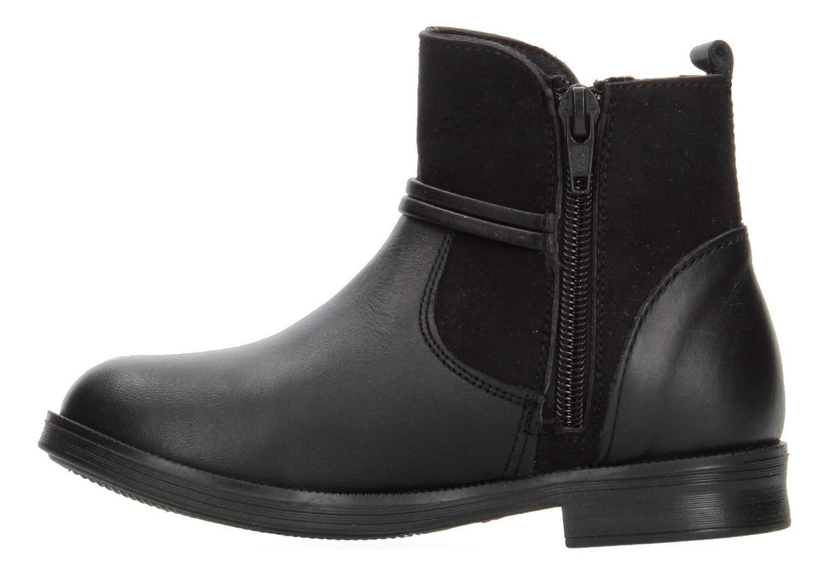 Bota Coqueta Negro Para Niña [cta981], foto 3 de 7
