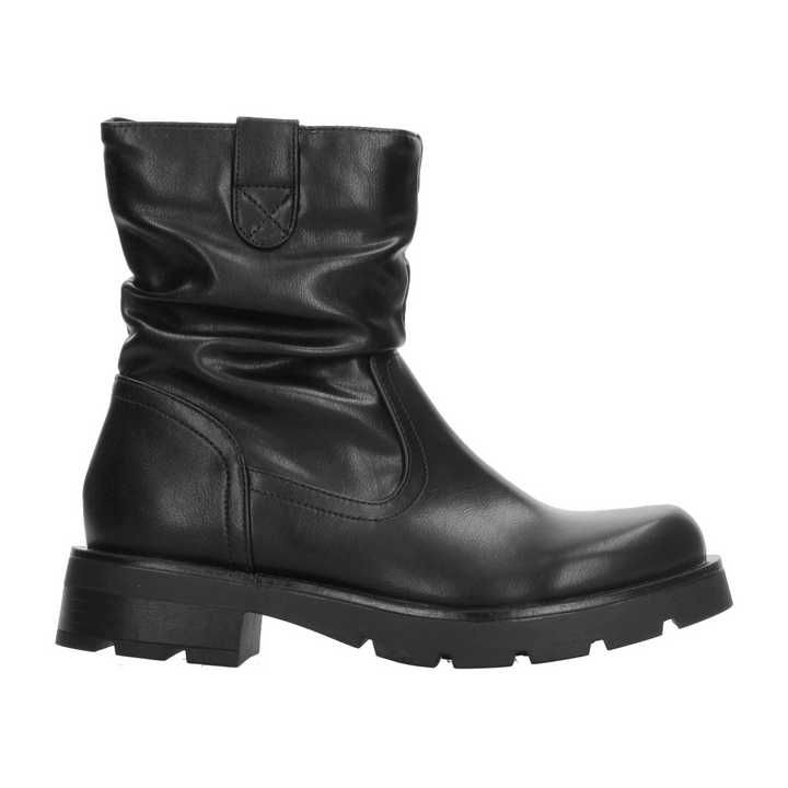 Botín Berlin Dama Negro Casual Para Mujer