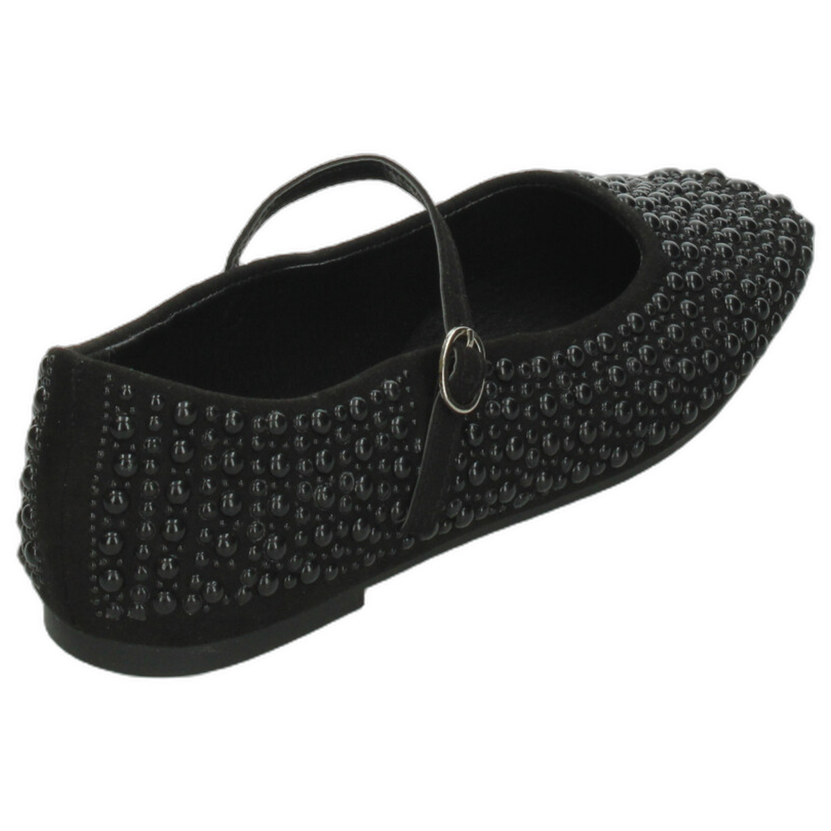 Flats Perugia Dama Negro Mary Jane Para Mujer, foto 3 de 10