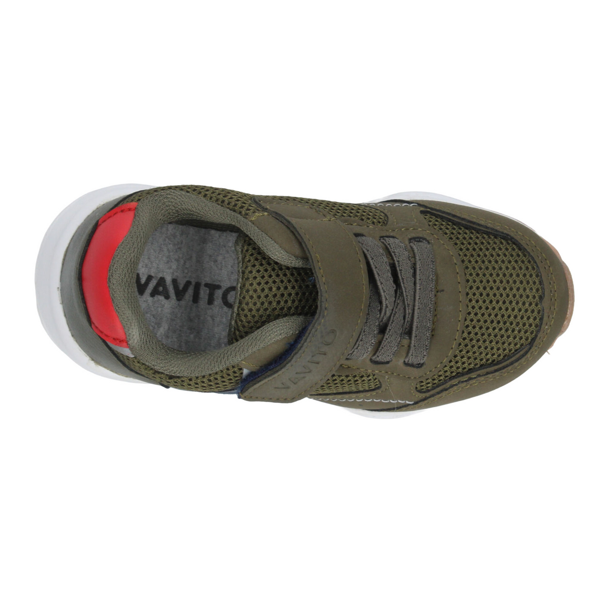 Tenis Vavito Niño Verde Deportivo Ajustable Infantil T15-18, foto 8 de 10