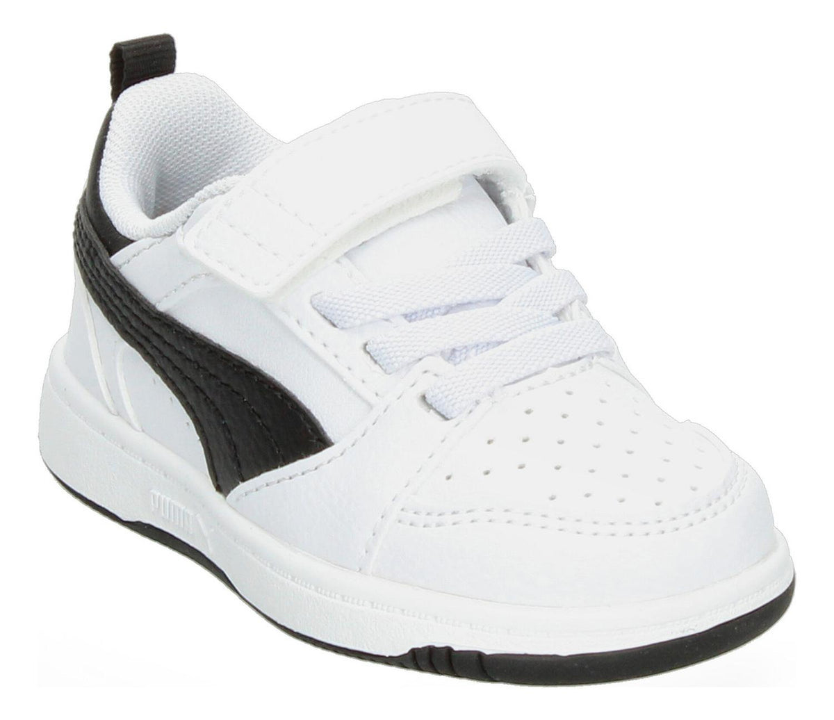 Tenis Puma Rebound V6 Blanco Cintas Elasticas Y Velcro Niño, foto 4 de 7