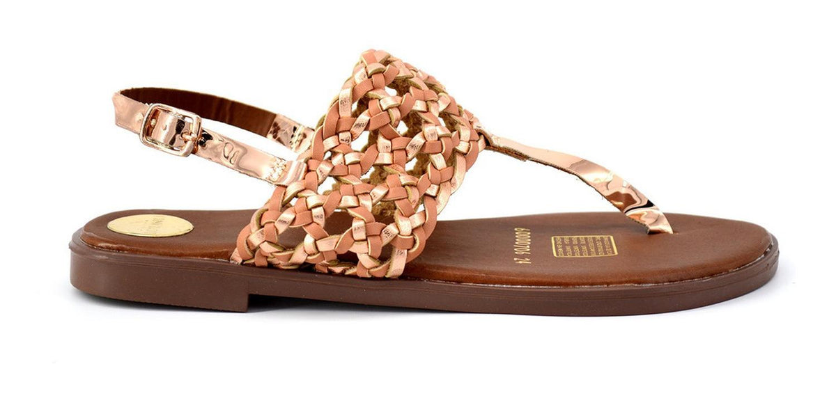 Sandalias Ozono Para Mujer 60000706-2 Dorado [ozo2568], foto 1 de 6