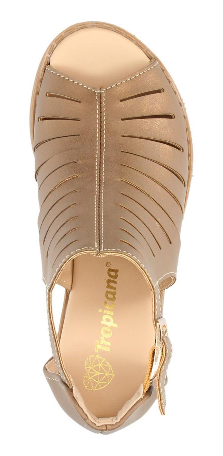 Sandalia Tropicana Para Niña 34002 Amarillo [tro992], foto 8 de 10