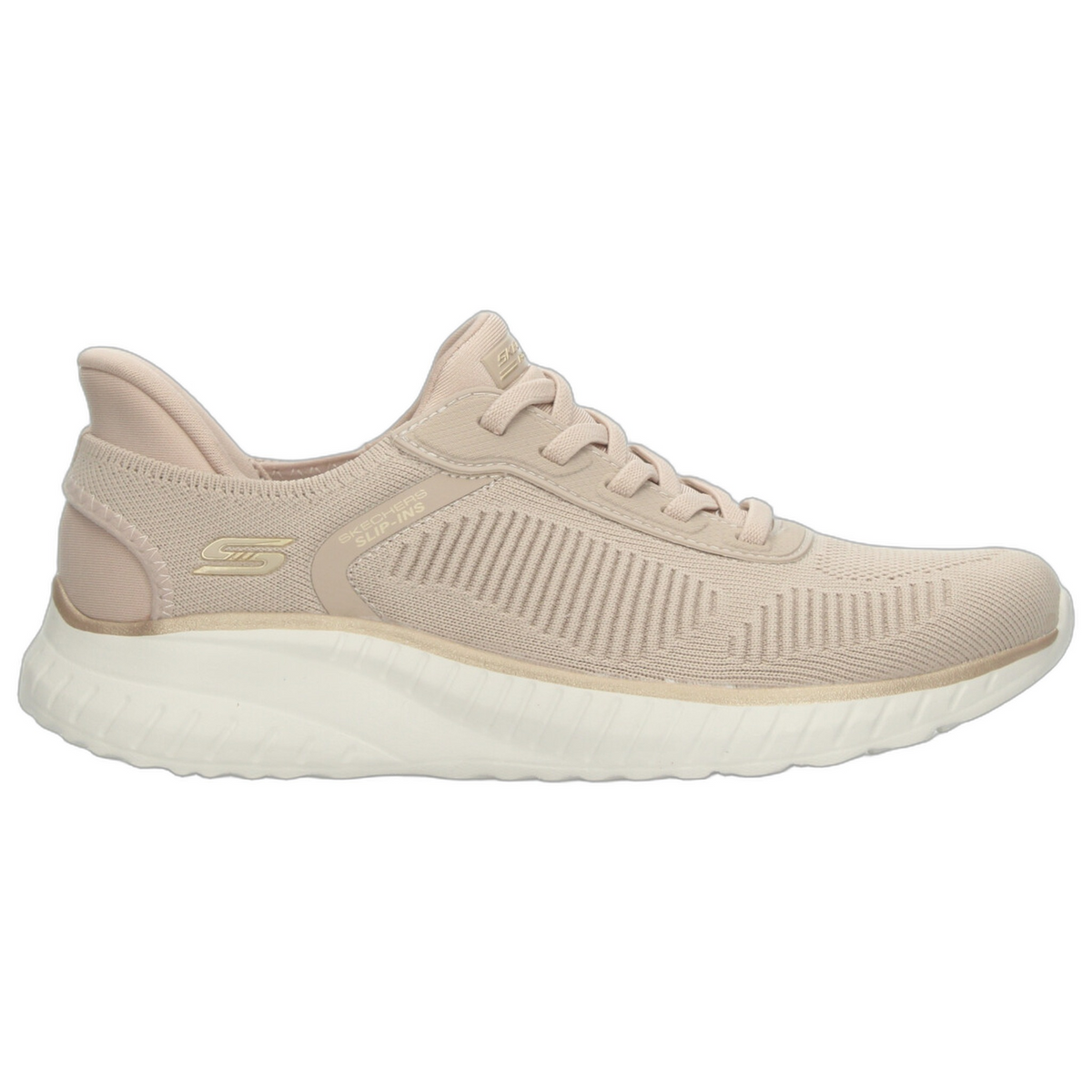 Tenis Skechers Bobs Slip-Ins Dama Beige Deportivo Mujer, foto 10 de 10