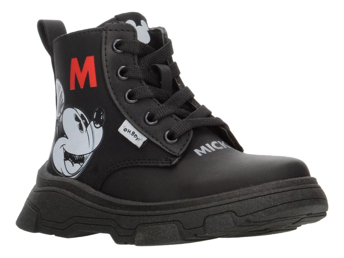 Bota Disney Negro Para Niño [dny109], foto 3 de 8