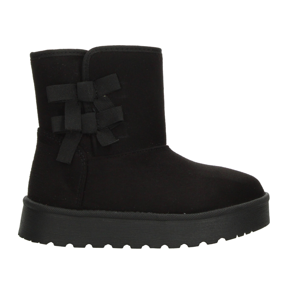 Bota Vavito Niña Negro Invierno Peluche Casual Infantil T15-18, foto 1 de 10