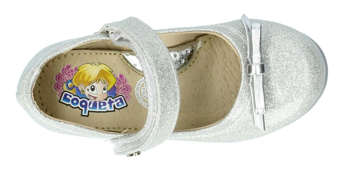 Balerina Flat Coqueta Para Niña 188402-z Blanco [cta870], foto 5 de 6