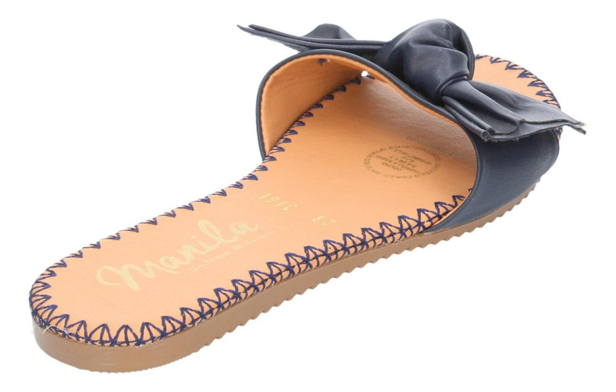Sandalias Manila Para Mujer 3161 Azul [mla277], foto 5 de 10
