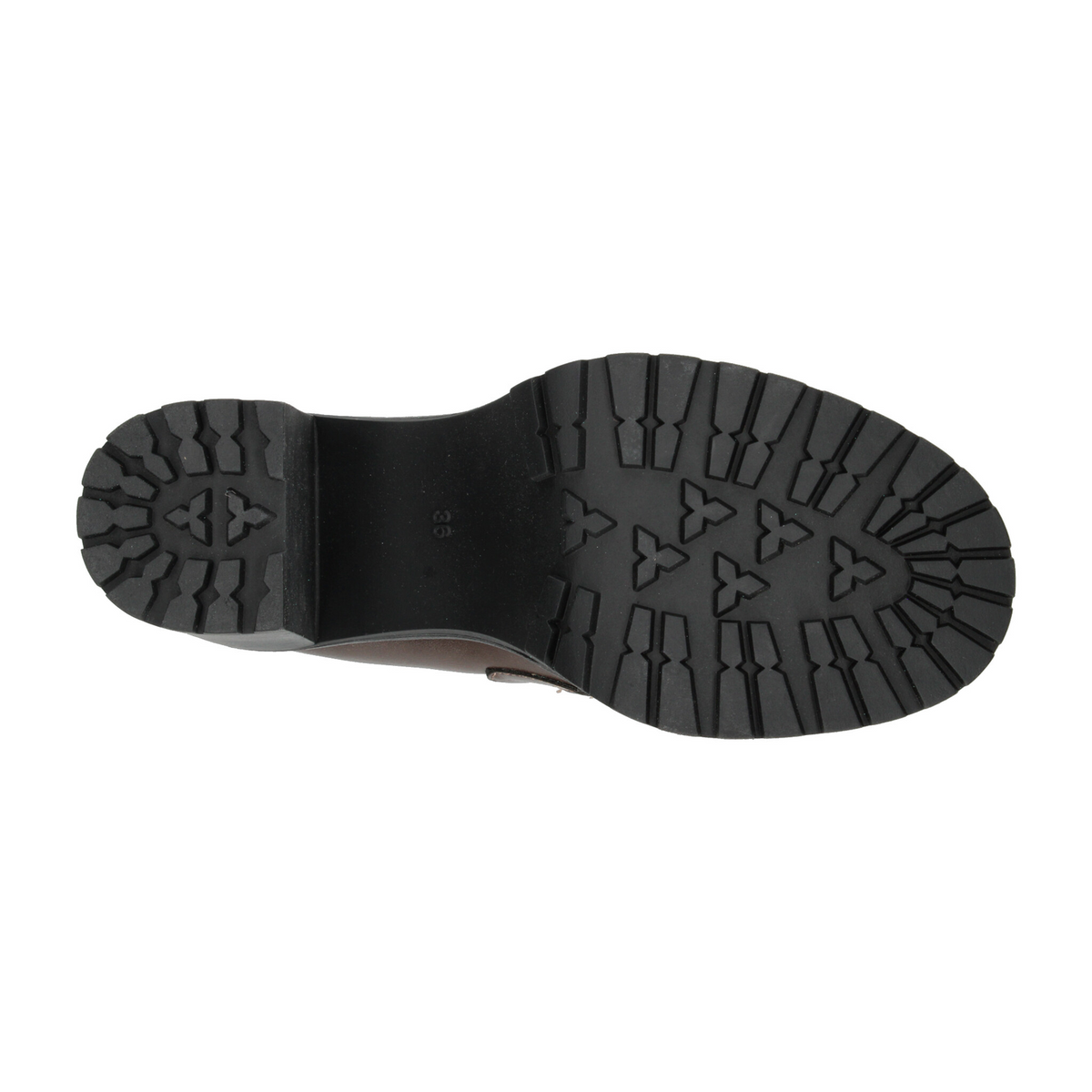 Zapato Ozono Dama Café Tacón Para Mujer, foto 9 de 10
