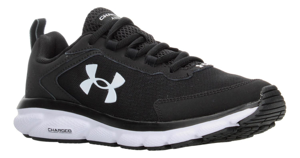 Tenis Under Armour Charged Assert 9 Negro Hombre [und54], foto 2 de 10