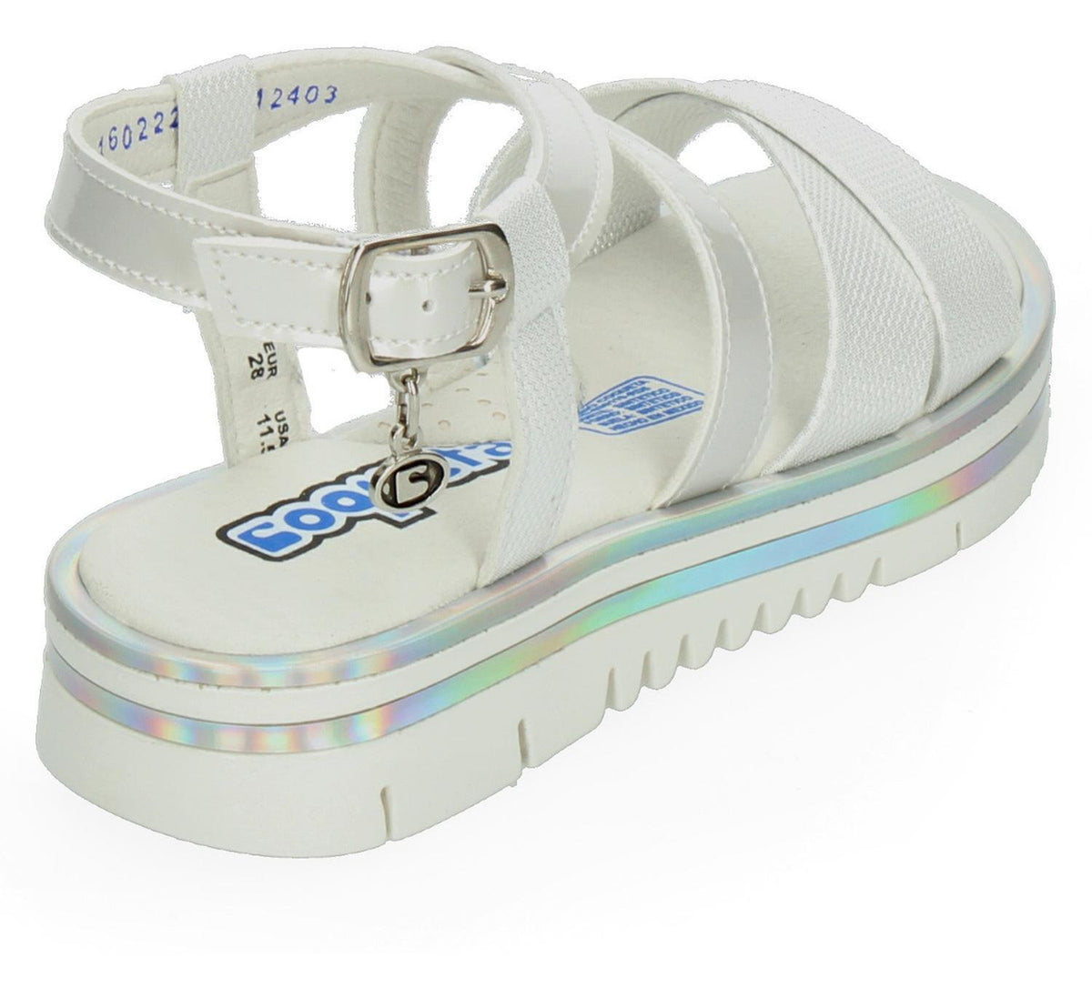 Sandalias Coqueta Para Niña 112403-y Plateado [cta922], foto 4 de 7