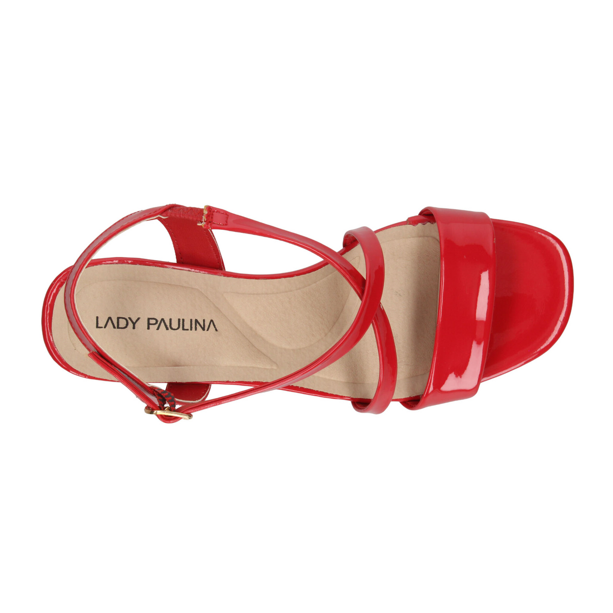 Sandalias Paulina Dama Rojo Casual Para Mujer, foto 8 de 10
