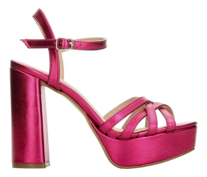 Sandalias De Fiesta Paulina Rosa Para Mujer [PAU951]