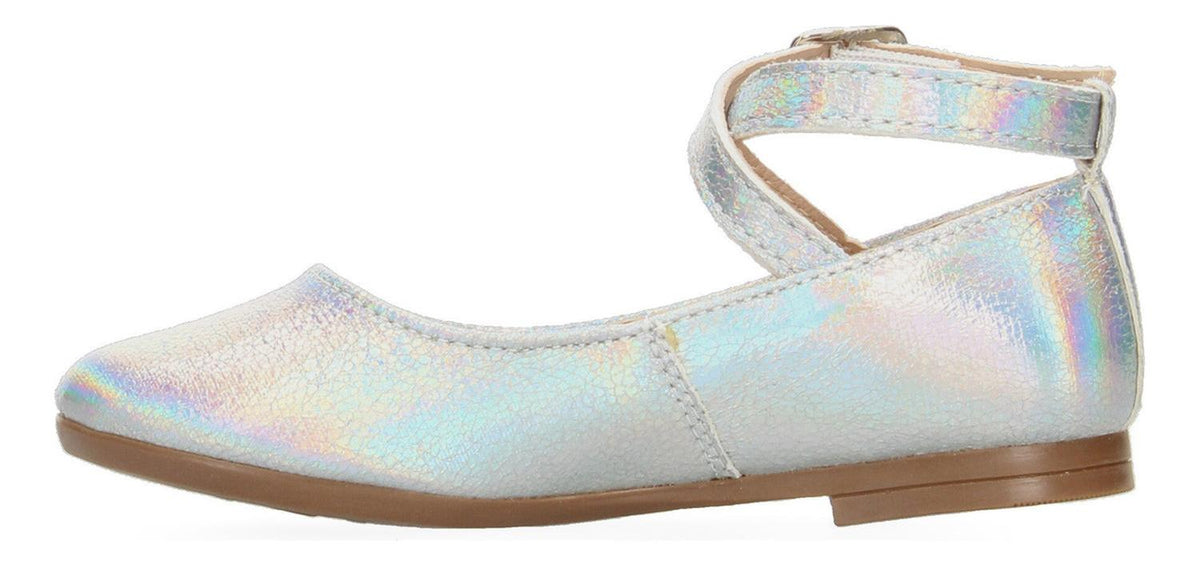 Flats Jakuna Niña Plateado Casual Infantil, foto 8 de 8