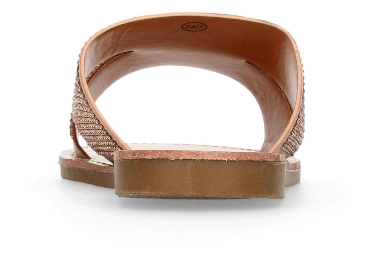 Sandalias Caray Para Mujer Lola Dorado [car348], foto 7 de 10