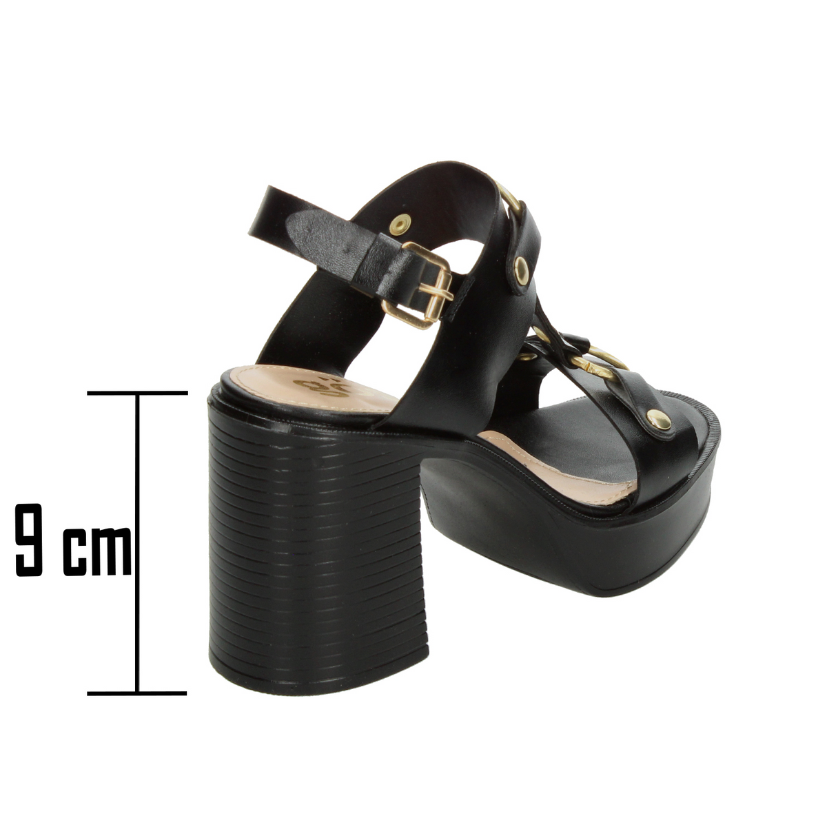 Sandalias Gosh Negro para Mujer [GOS1156], foto 3 de 10