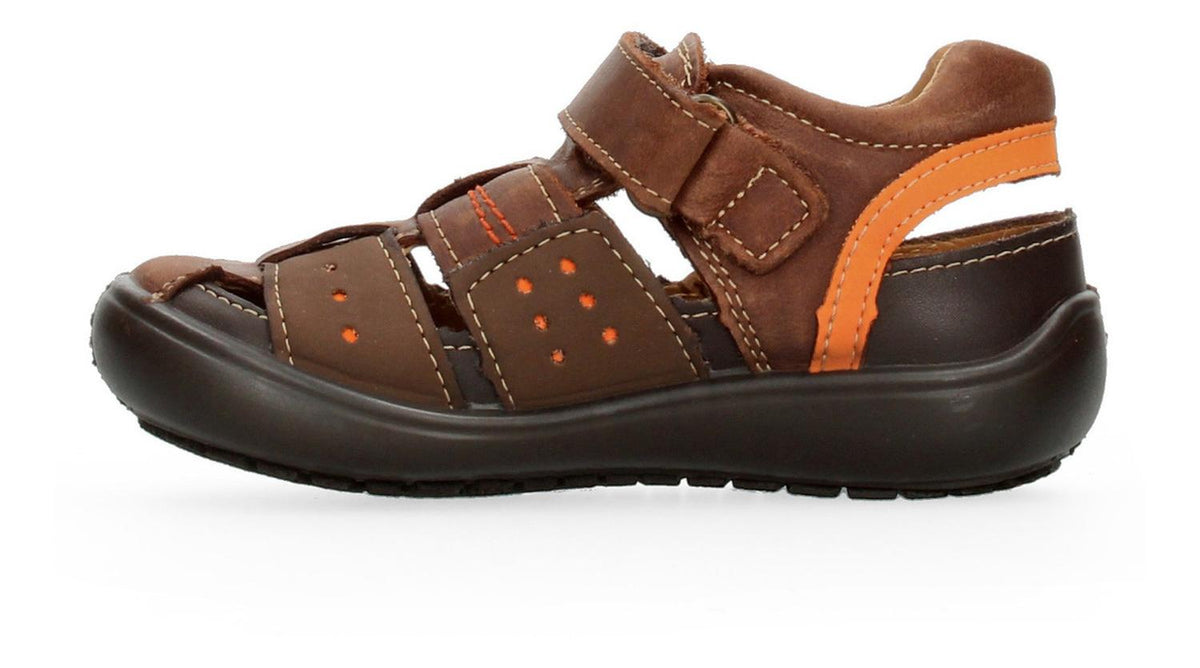 Sandalias Coqueta Para Niño 165705-f Cafe [cta733], foto 3 de 10