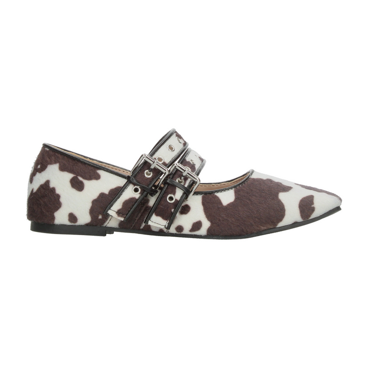 Flats Berlin Dama Animal Print Para Mujer