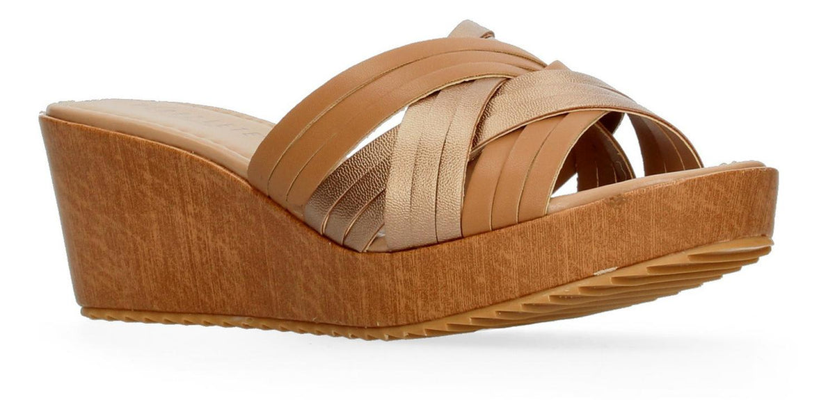 Sandalias Perez Lete Para Mujer 63166 Cafe [plt266], foto 1 de 10