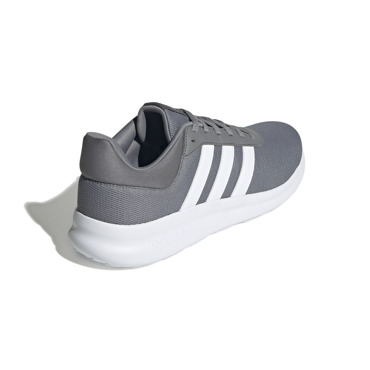 Tenis Adidas Lite Racer 4.0 Hombre Gris Deportivo Caballero, foto 3 de 10