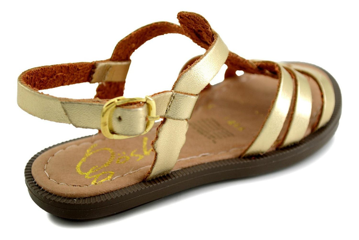 Sandalia Gosh Para Niña 1496k-01 Dorado [gos713], foto 4 de 6