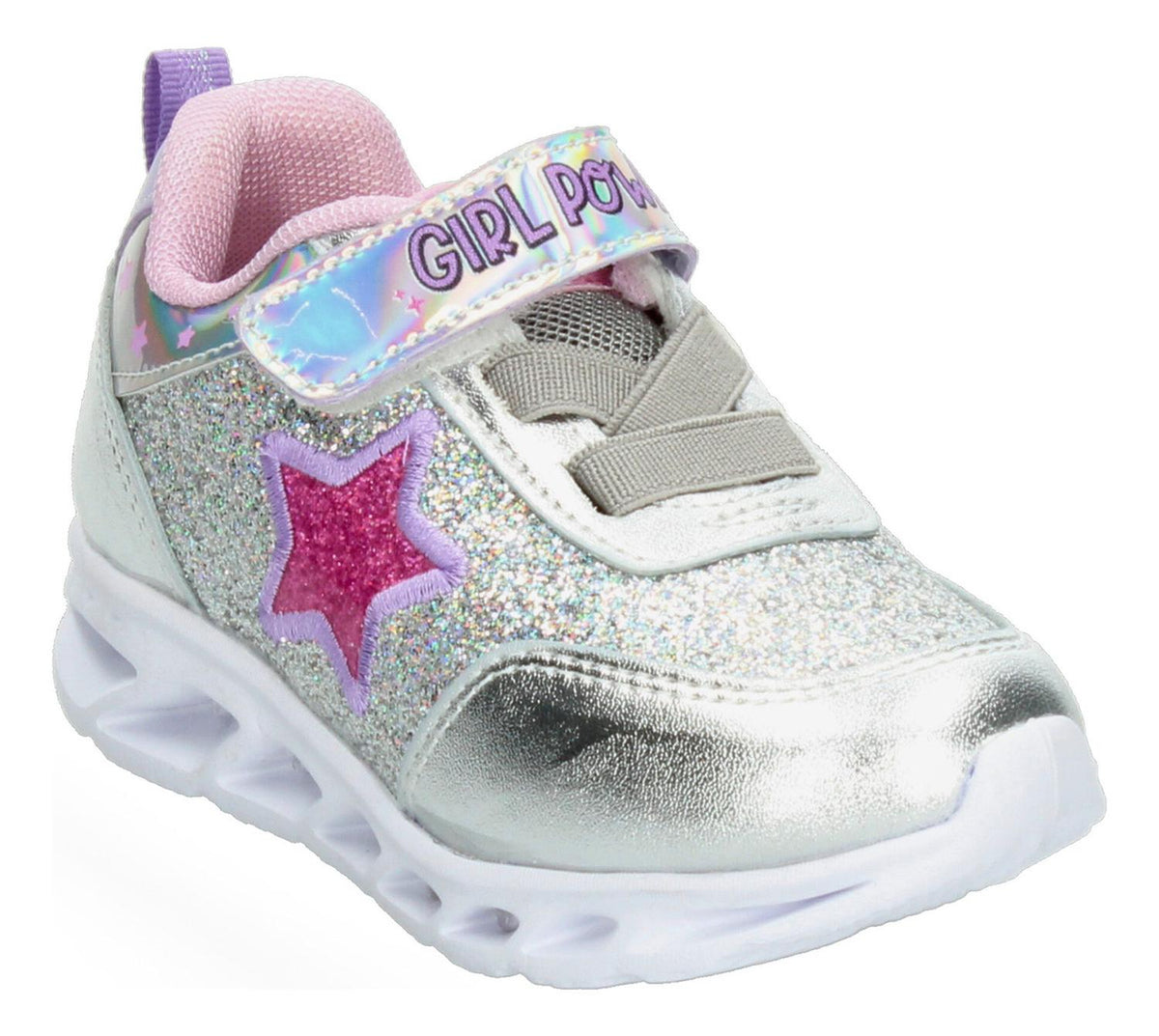 Tenis Tropicana Plateado Para Niña [tro1403], foto 2 de 8