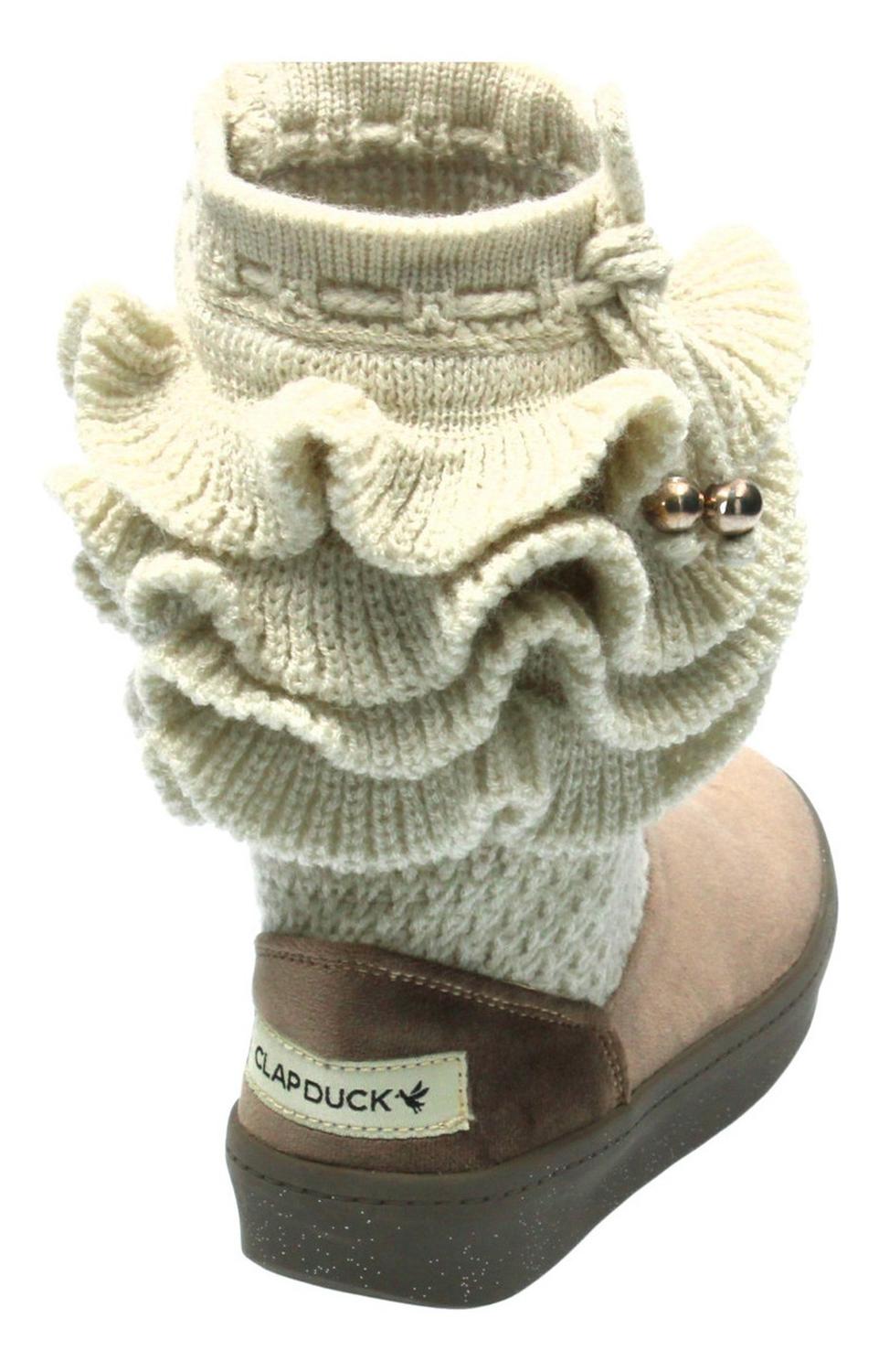 Bota Clap Duck Para Niña 2190 Beige [cdu23], foto 5 de 7