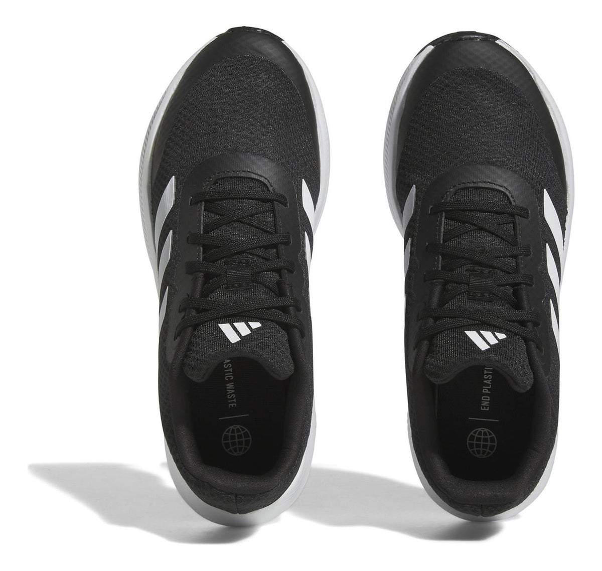 Tenis Runfalcon 3.0 adidas Con Amortiguación Negro Para Niño, foto 6 de 7