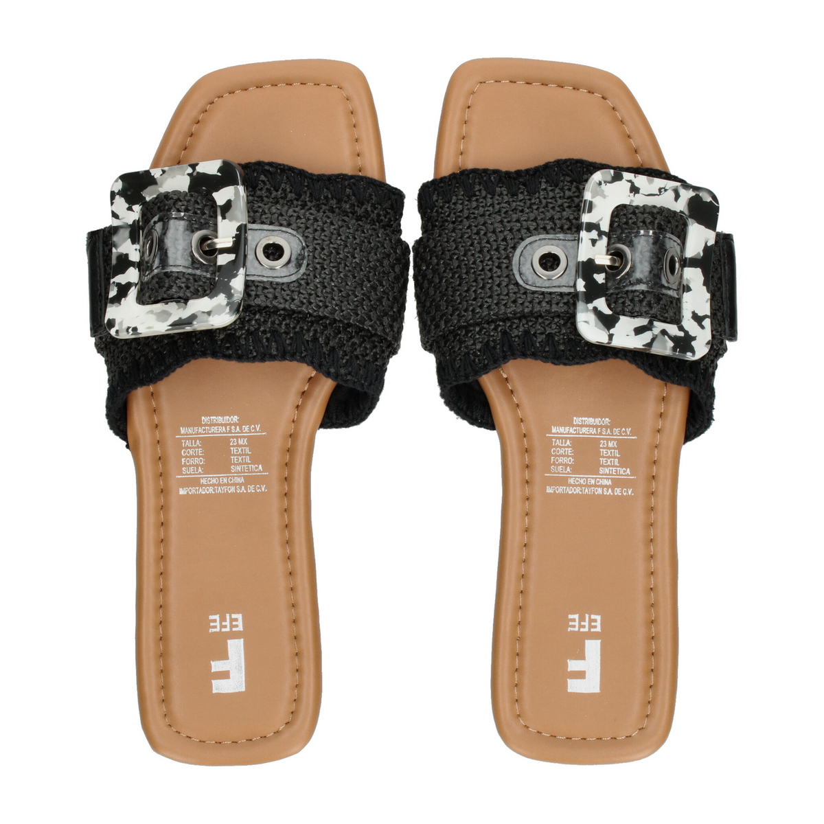 Sandalias Efe Negro para Mujer[EFE1143], foto 10 de 10