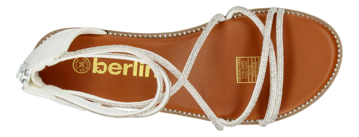 Sandalias Berlin Blanco Para Mujer [bli109], foto 8 de 10