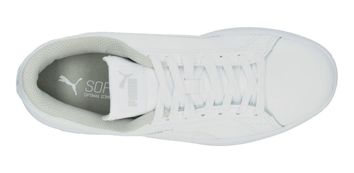 Tenis Puma Smash L V2 Blanco Para Niño [pum644], foto 8 de 9